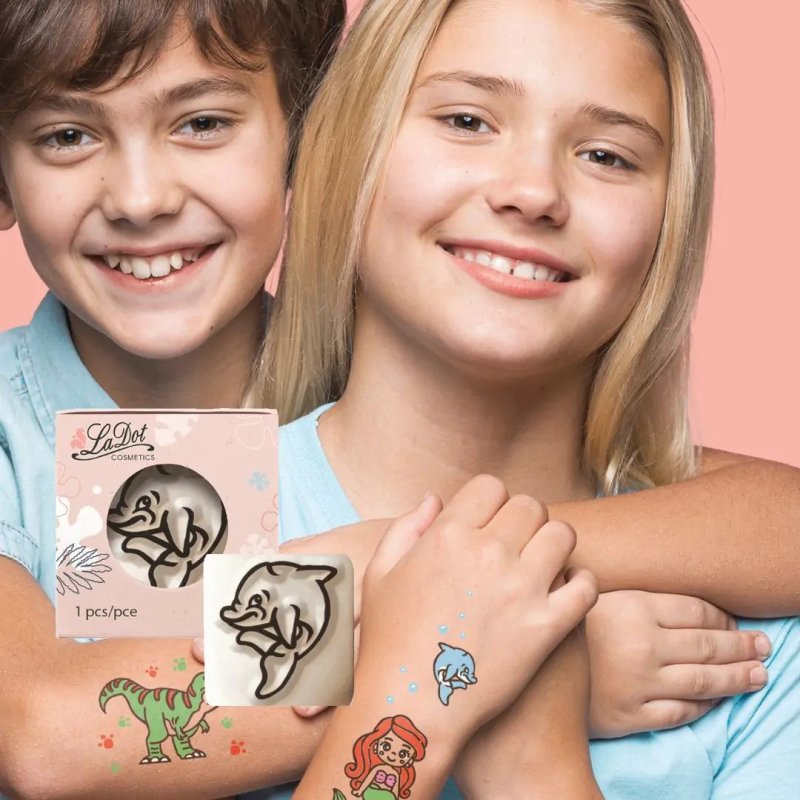 COLOP Pierre de tatouage LaDot kids "dauphin", petit