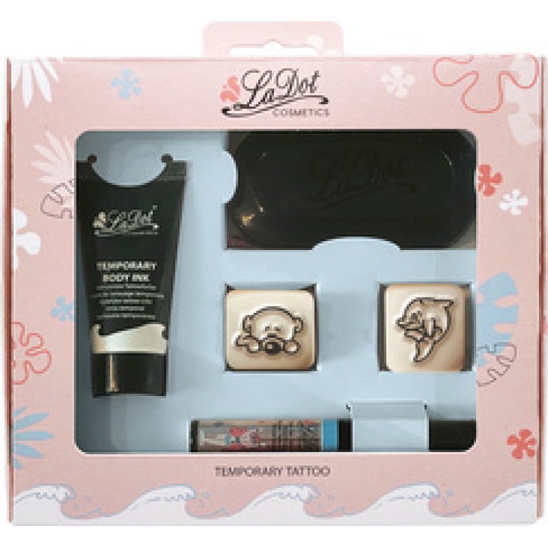 COLOP Tampon de tatouage LaDot kit 11, Stone S23/S19