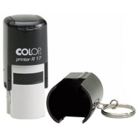 COLOP Tampon pour texte Printer R17, rond, noir