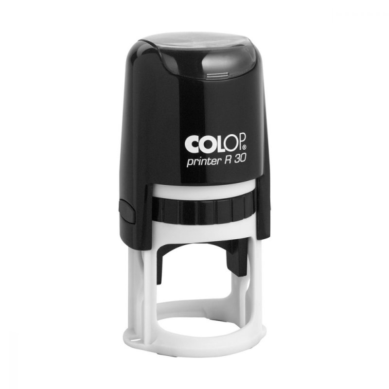 COLOP Tampon pour texte Printer R30, rond, noir