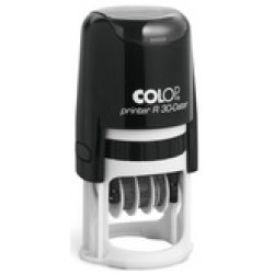 COLOP Datumstempel Printer R 30-Dater, rund, schwarz