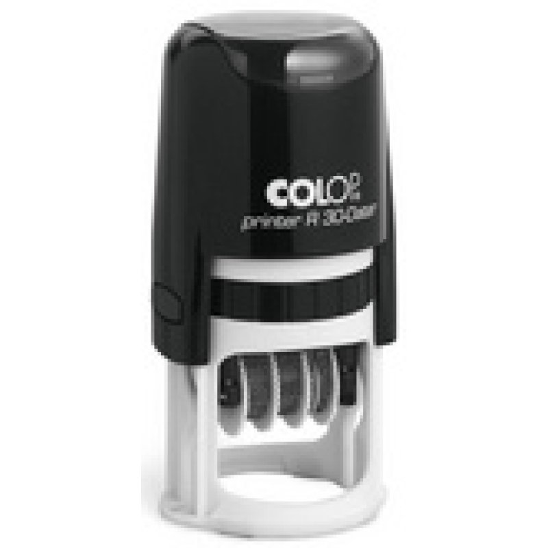 COLOP Datumstempel Printer R 30-Dater, rund, schwarz