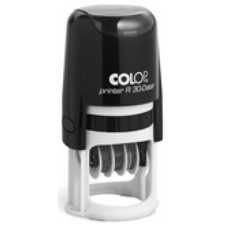 COLOP Datumstempel Printer R 30-Dater, rund, schwarz