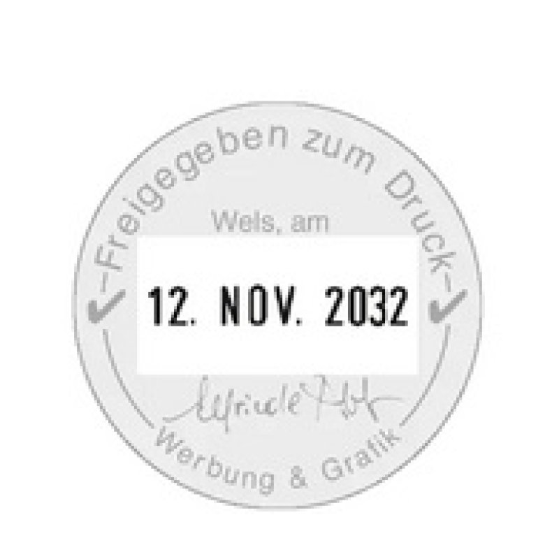 COLOP Datumstempel Printer R 30-Dater, rund, schwarz