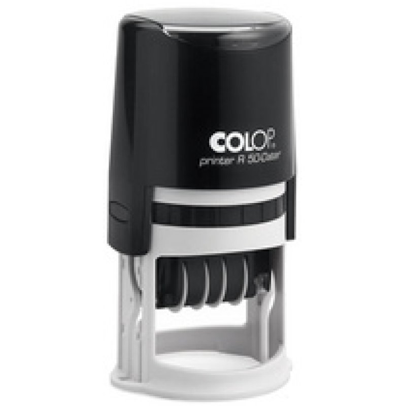 COLOP Datumstempel Printer R 50-Dater, rund, schwarz