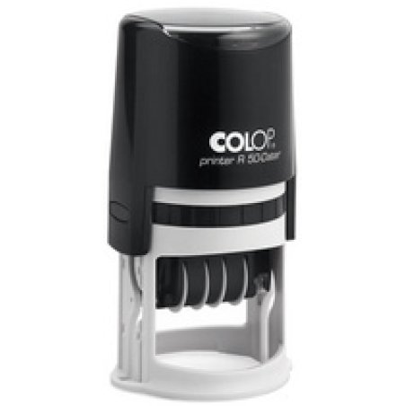 COLOP Datumstempel Printer R 50-Dater, rund, schwarz