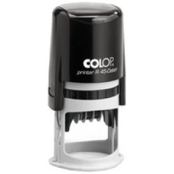 COLOP Datumstempel Printer R 45-Dater, rund, schwarz