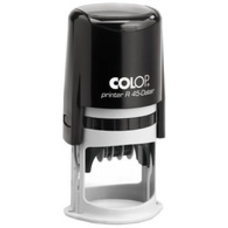 COLOP Datumstempel Printer R 45-Dater, rund, schwarz