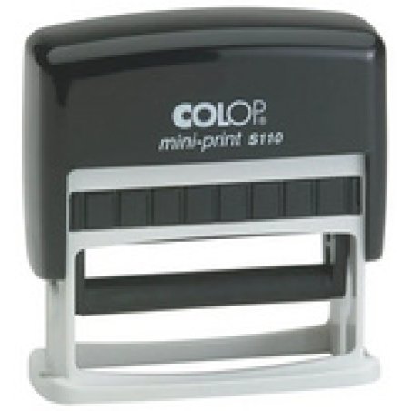 COLOP Tampon pour texte Mini-Print S110, noir