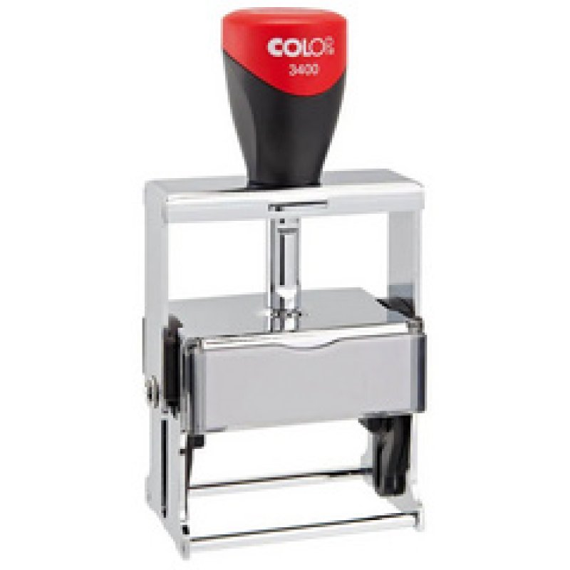 COLOP Tampon pour texte Expert 3400, 6 lignes