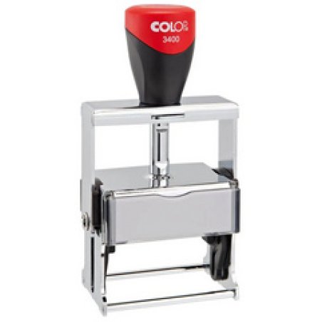 COLOP Tampon pour texte Expert 3400, 6 lignes