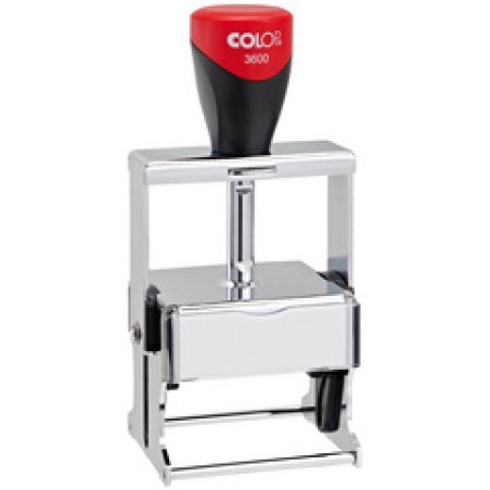 COLOP Tampon pour texte Expert 3600, 8 lignes