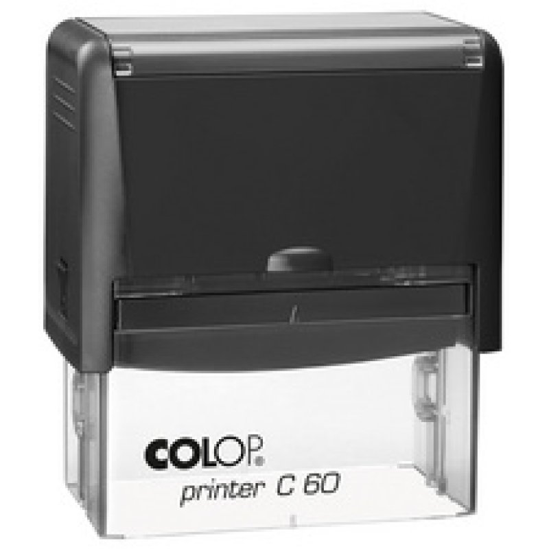 COLOP Tampon pour texte Printer C60, 8 lignes, noir