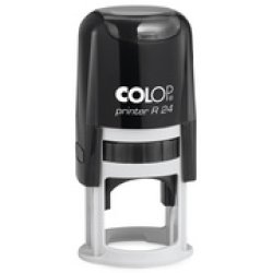 COLOP Tampon pour texte Printer R24, rond, noir