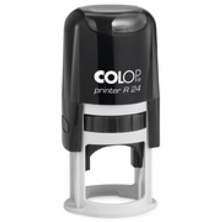 COLOP Tampon pour texte Printer R24, rond, noir