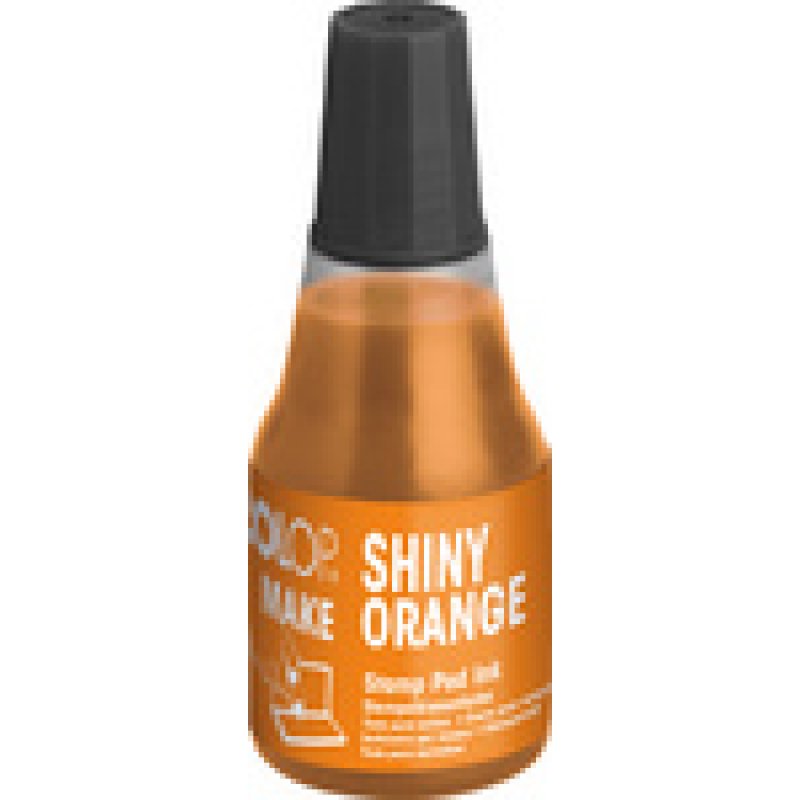 COLOP Encre pour tampon encreur MAKE, 25 ml, shiny orange