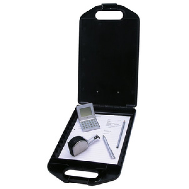 WEDO Porte-bloc, avec compartiment de rangement, noir