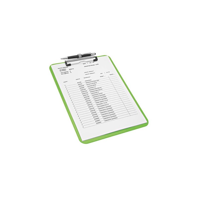 Wedo 57 6611 clipboard A4 Polystyrene Green