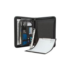 Wedo 58 5001 personal organizer Leather, Nylon Black