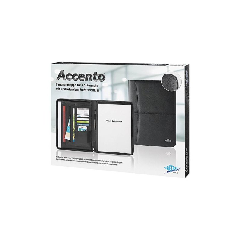 Wedo 58 64301 organiseur personnel Cuir Noir