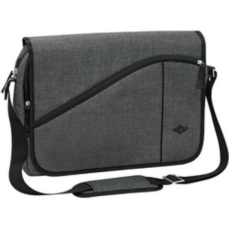 WEDO Sacoche pour notebook Messenger Bag COLLEGE, gris