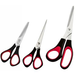 WEDO Ciseaux universels pour gauchers, pointu, 140 mm