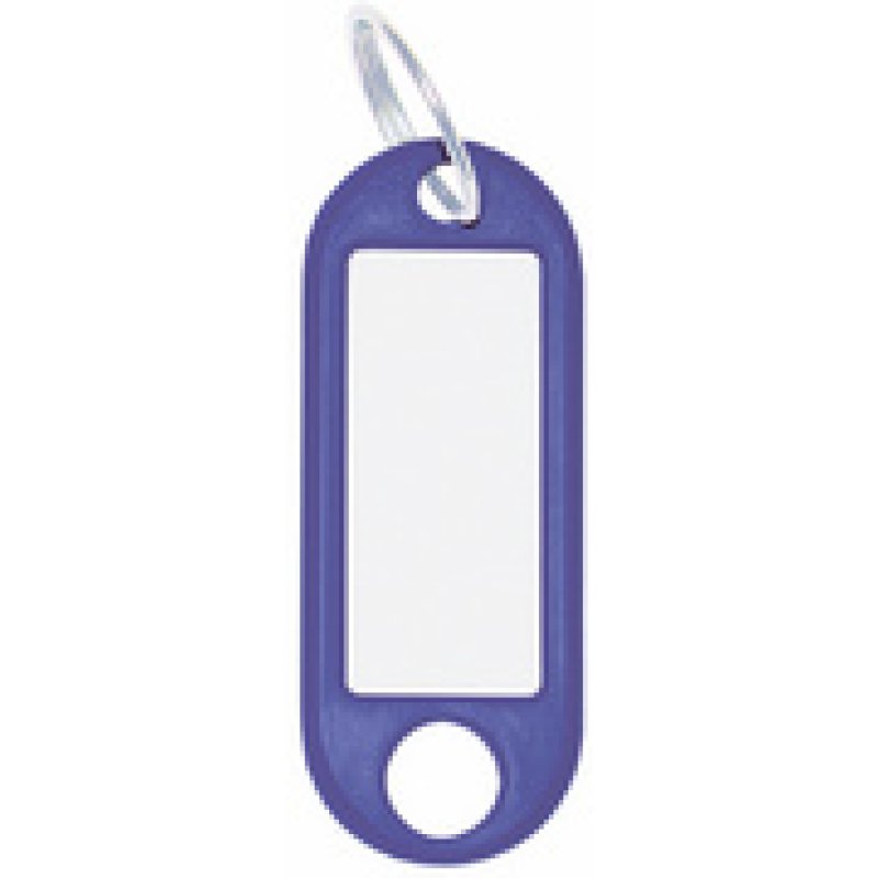 WEDO Porte-clés avec anneau, diamètre: 18 mm, jaune