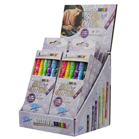 Wedo 252 700699 marker 6 pc(s) Black, Blue, Green, Magenta, Purple, Yellow