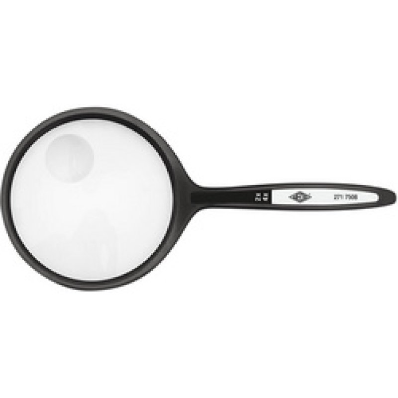 WEDO Loupe avec manche, ronde, diamètre: 74 mm