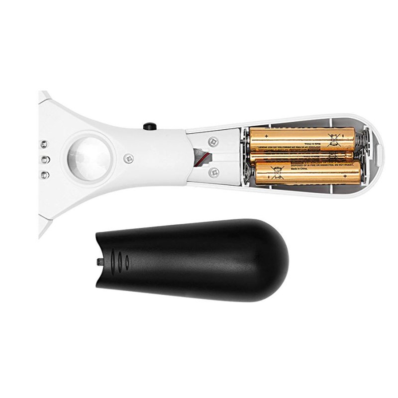 Wedo 271 7550 loupe 12x Noir, Blanc