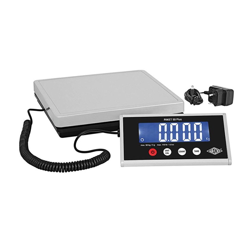 WEDO Pèse-paquet électronique Paket 50 Plus, 50 kg