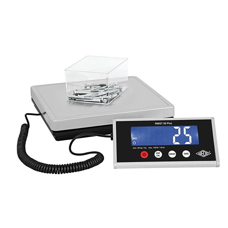 WEDO Pèse-paquet électronique Paket 50 Plus, 50 kg