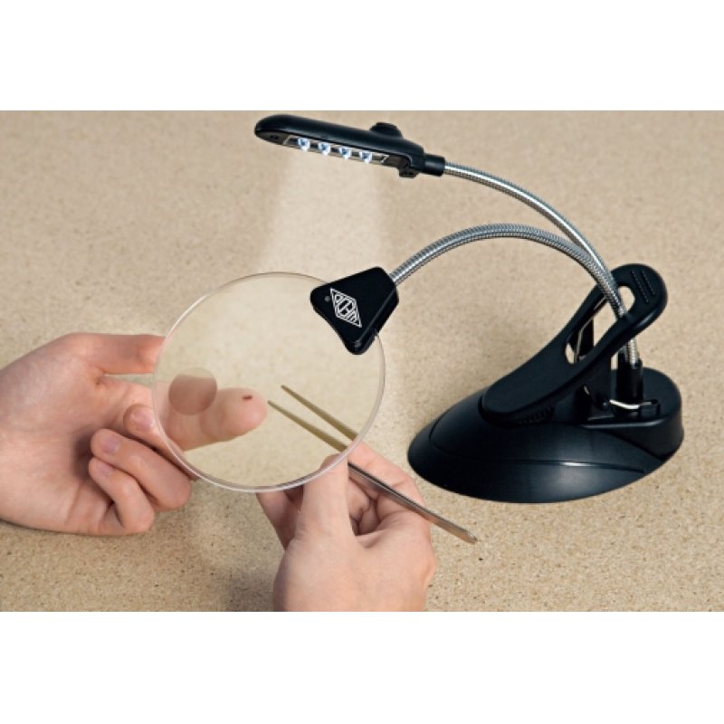 Wedo 271 75201 magnifier 4x Black