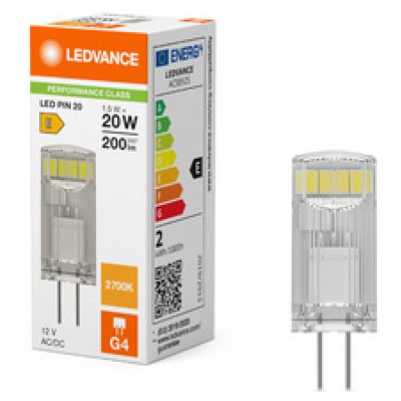 LEDVANCE Ampoule LED à broches LED PIN, 0,9 Watt, G4