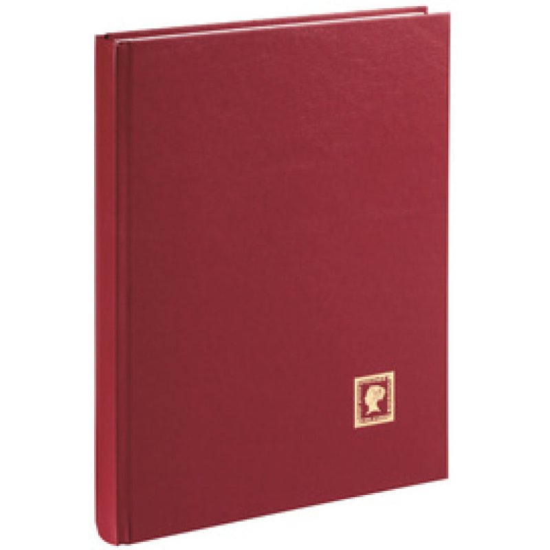 PAGNA Album de timbres, bordeaux, A4, 32 pages