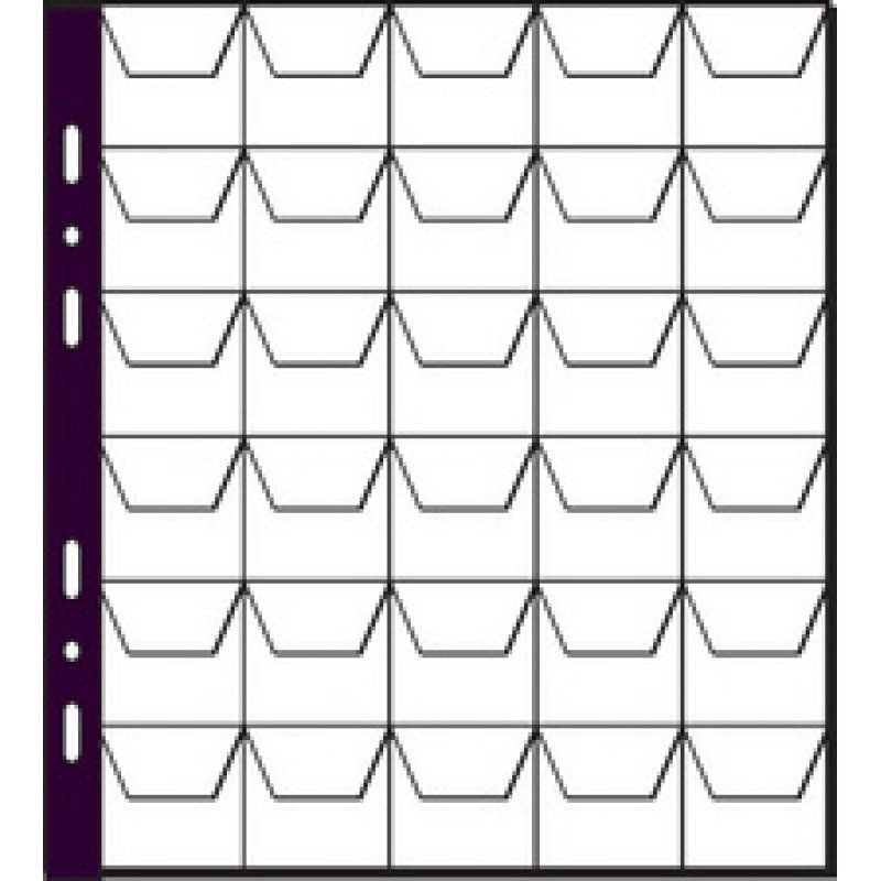 PAGNA Pochettes pour collection de pièces de monnaie,20 com-