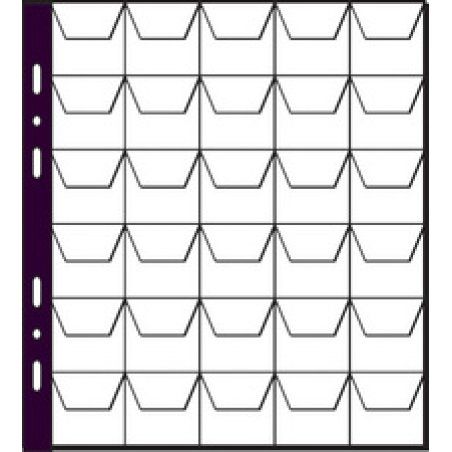 PAGNA Pochettes pour collection de pièces de monnaie,20 com-