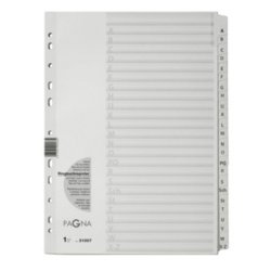 Pagna 31007-08 divider Cardboard, Polypropylene (PP) White