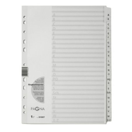 Pagna 31007-08 divider Cardboard, Polypropylene (PP) White