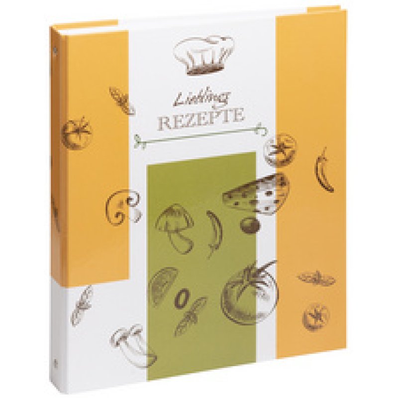 PAGNA Classeur pour recettes de cuisine "Olive & tomate", A4