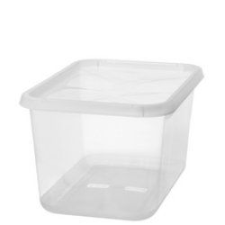 SmartStore Boîte de rangement BASIC M, 25 L, transparent