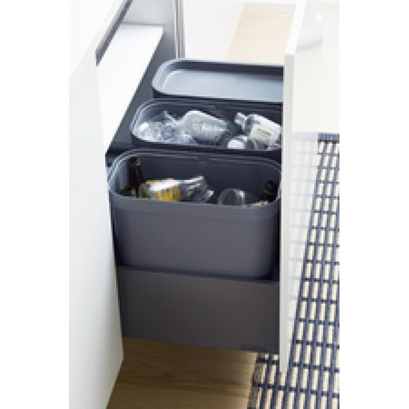 smartstore Boîte de rangement/banc COLLECT, 76 litres, noir