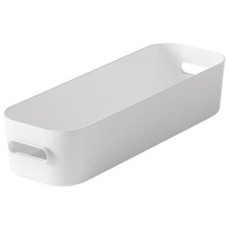 smartstore Boîte de rangement COMPACT SLIM, 1,32 litre,blanc