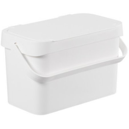 smartstore Poubelle bio "Collect Biowaste", 5 L, blanc