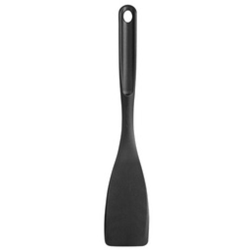 GastroMax Spatule, avec fentes, noir