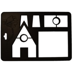 GastroMax Emporte-pièce 3D "Maison en pain d'épices"