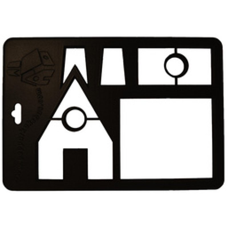 GastroMax Emporte-pièce 3D "Maison en pain d'épices"