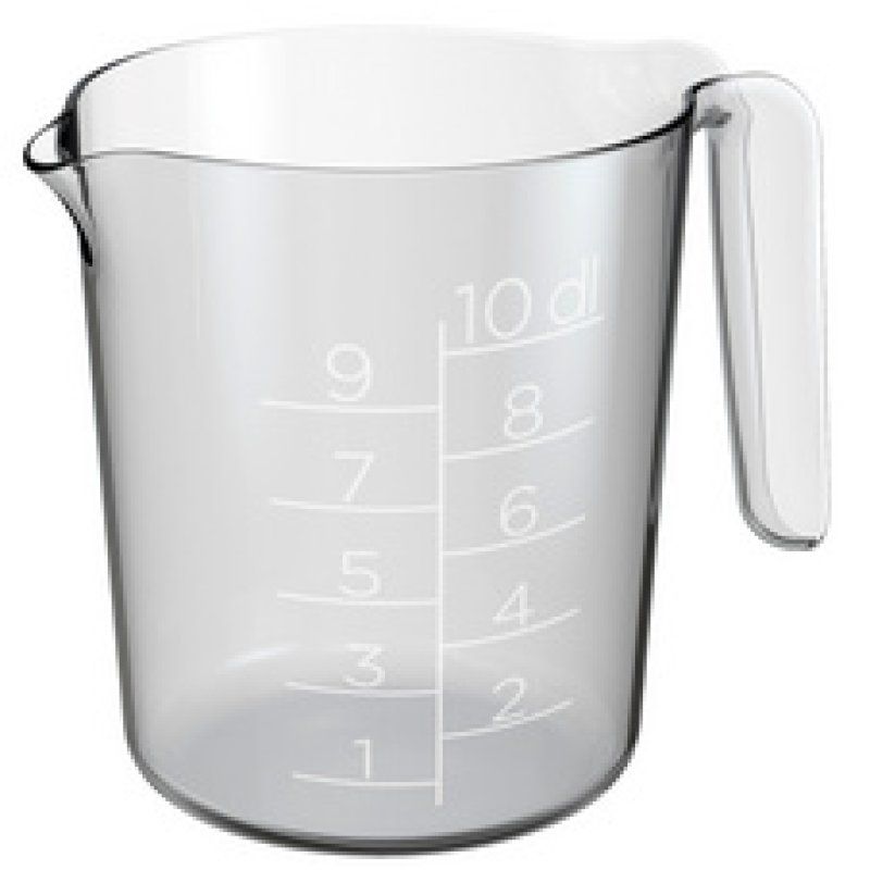 GastroMax Bol mesureur, 0,5 litre, transparent