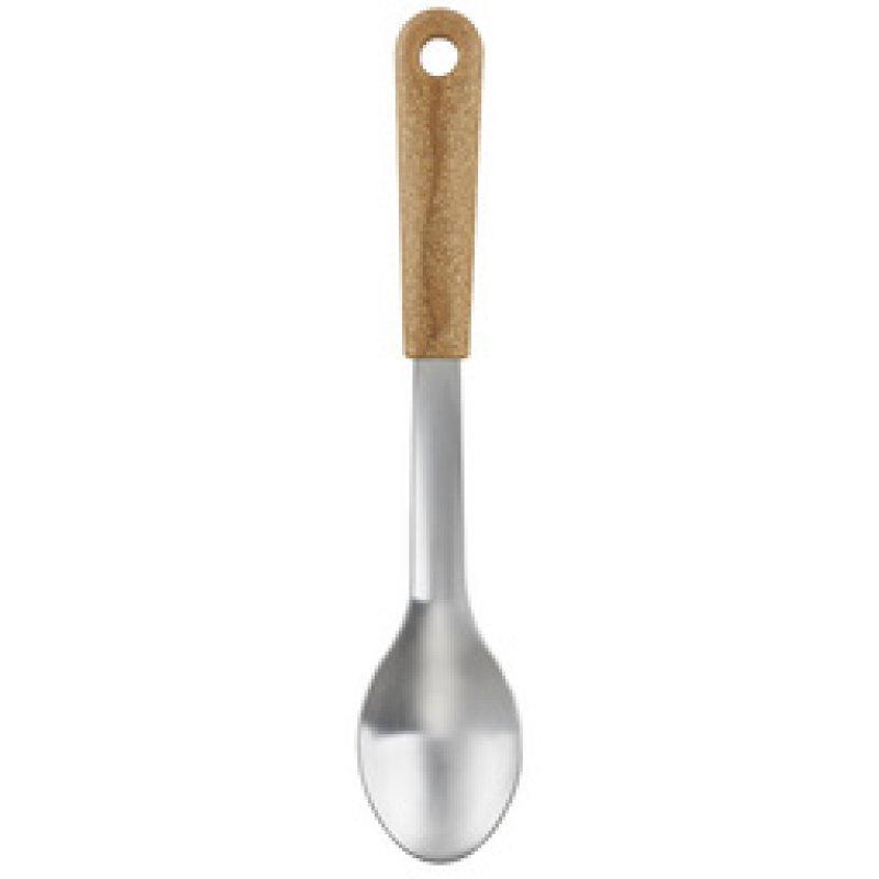 GastroMax Cuillère de service BIO, manche effet bois