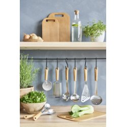 GastroMax Fouet spirale BIO, manche effet bois